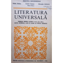 Literatura universala clasa a XI-a si a XII-a