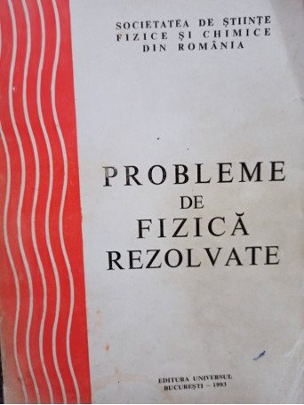 Probleme de fizica rezolvate