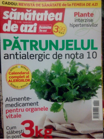 Patrunjelul atialergic de nota 10