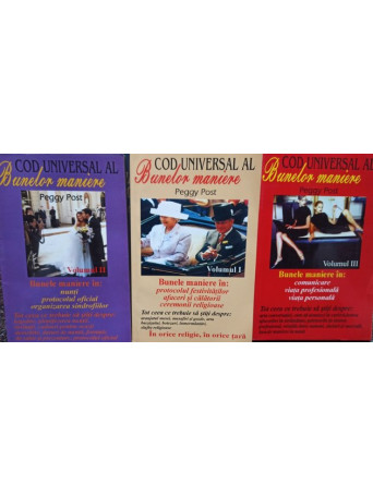 Peggy Post - Cod universal al bunelor maniere, 3 vol. - Brosata