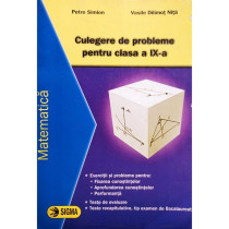 Matematica - Culegere de probleme pentru clasa a IX-a