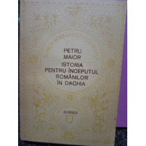 Istoria pentru inceputul romanilor in Dachia