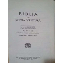 Biblia sau Sfanta Scriptura
