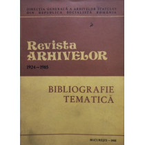 Revista arhivelor 1924-1985