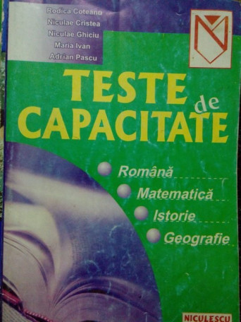Teste de capacitate