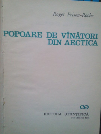 Popoare de vanatori din Arctica