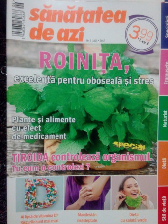 Roinita, excelenta pentru oboseala si stres