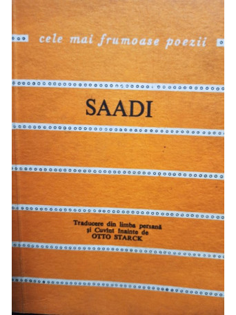 Saadi - Bustan - 1978 - Brosata