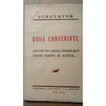 DOUA CONFERINTE