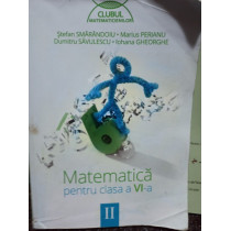 Matematica pentru clasa a VI-a semestrul II