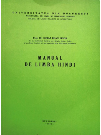 Manual de limba hindi