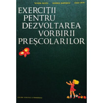 Exercitii pentru dezvoltarea vorbirii prescolarilor