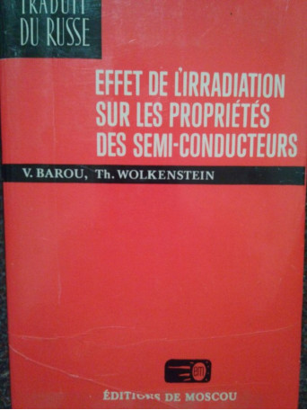 Effet de l'irradiation sur les proprietes des semiconducteurs