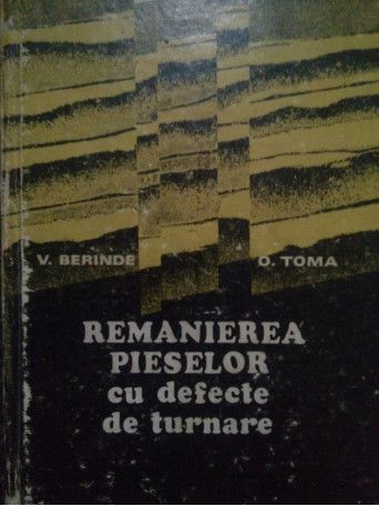 Remanierea pieselor cu defecte de turnare