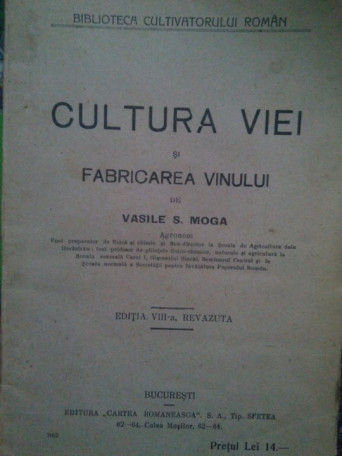 Cultura viei si fabricarea vinului
