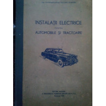 Instalatii electrice pentru automobile si tractoare